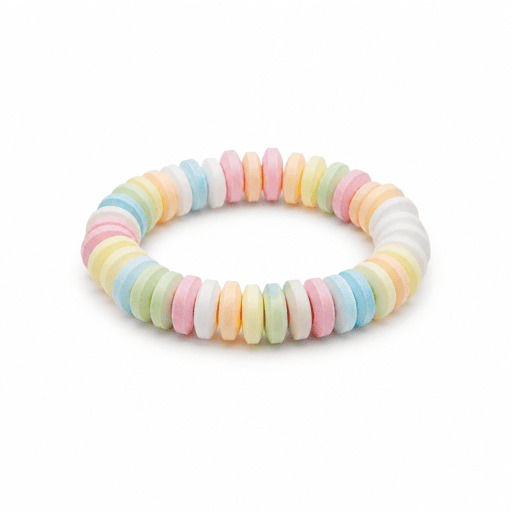 Bonbon dur type collier