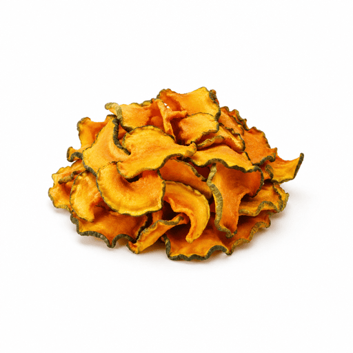 Chips de chair de giraumon