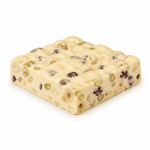 Chocolat blanc aux fruits secs