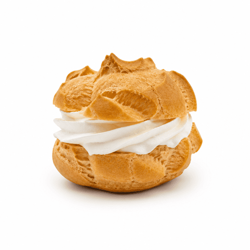 Chou à la crème chantilly