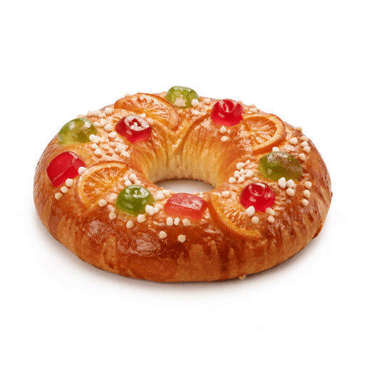 Couronne des rois aux fruits confits