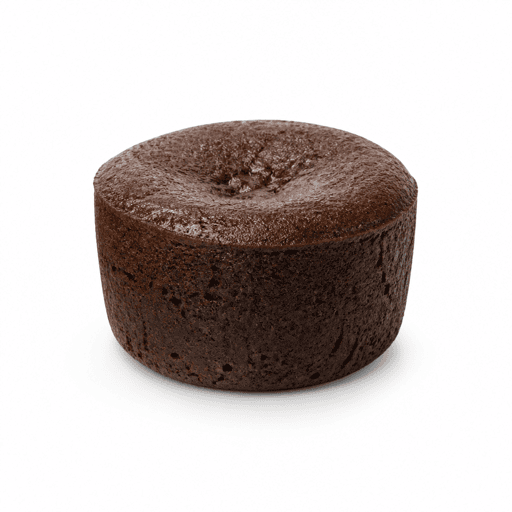 Fondant au chocolat noir et crème anglaise