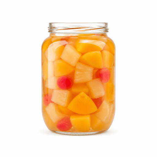 Fruits au sirop