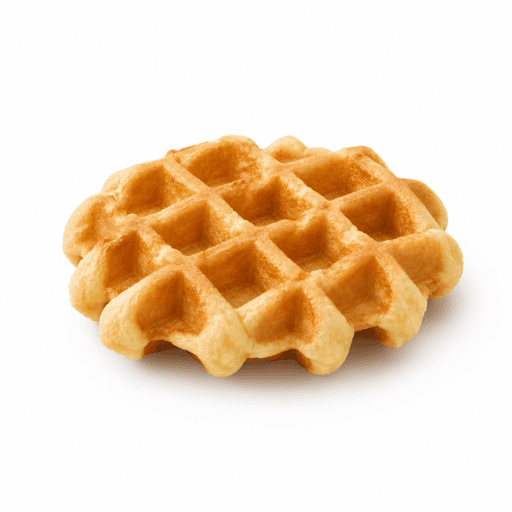 Gaufre bruxelloise ou liégeoise nature