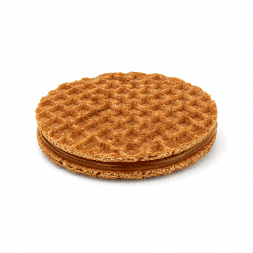 Gaufre fine fourrée au miel