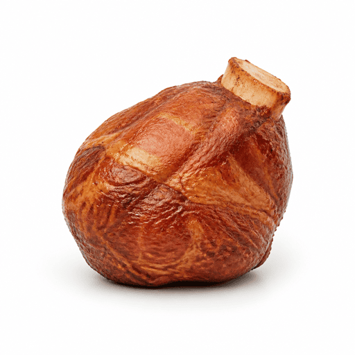 Jambon à l'os braisé