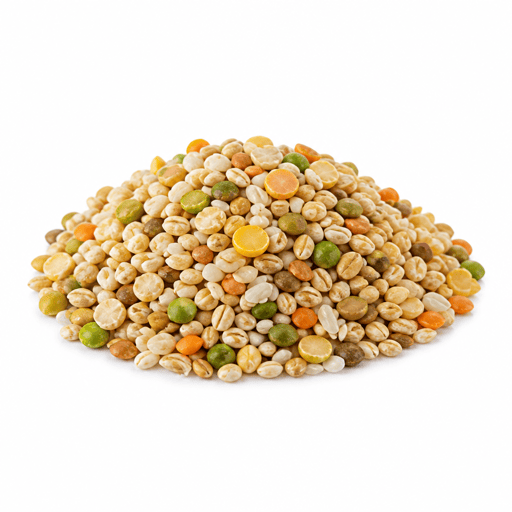 Mélange de céréales et légumes secs
