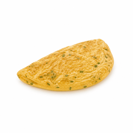 Omelette à la ciboulette