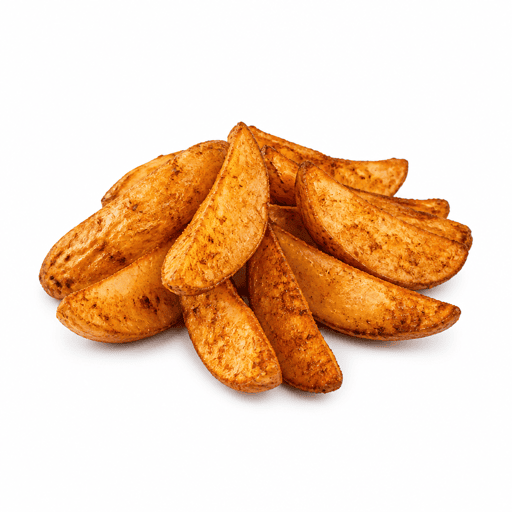 Potatoes ou wedges ou quartiers de pommes de terre épicés