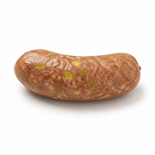 Saucisse de langue à la pistache