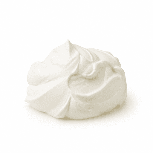 Spécialité à base de crème légèreenviron