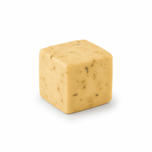 Spécialité fromagère fondue aromatisée en cubes pour l’apéritif