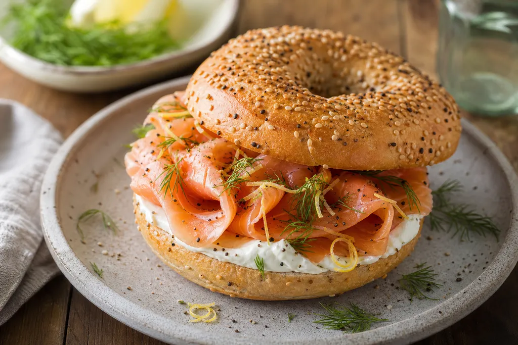 Bagel au Saumon