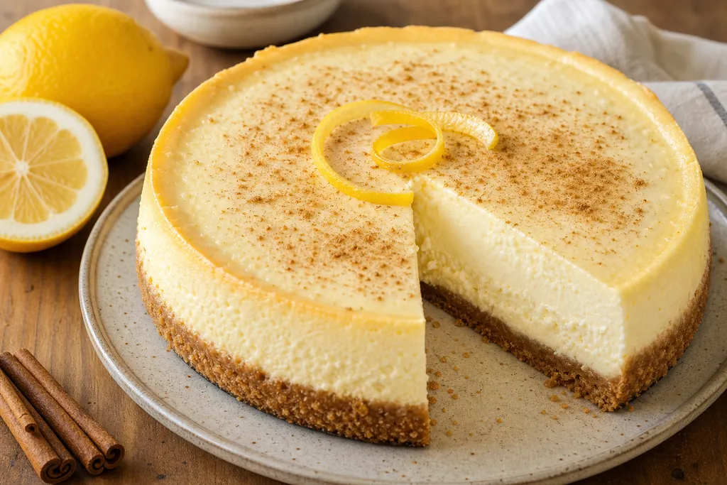 Cheesecake au Citron