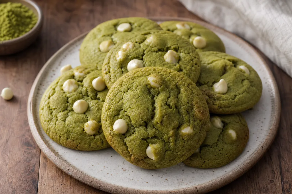 Cookie au Matcha