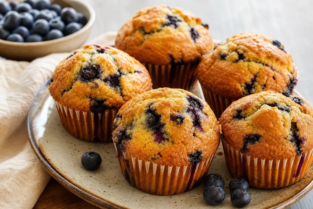Muffins à la Myrtille