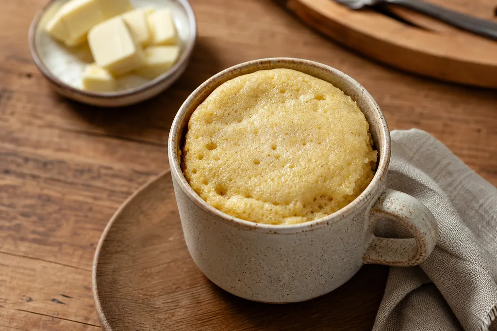 Mug Cake à la Vanille