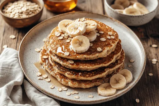 Pancakes aux Flocons d'Avoine