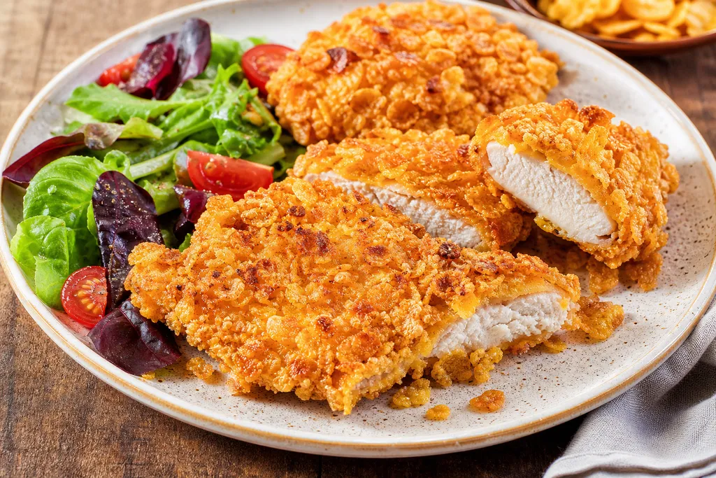 Poulet aux Corn Flakes
