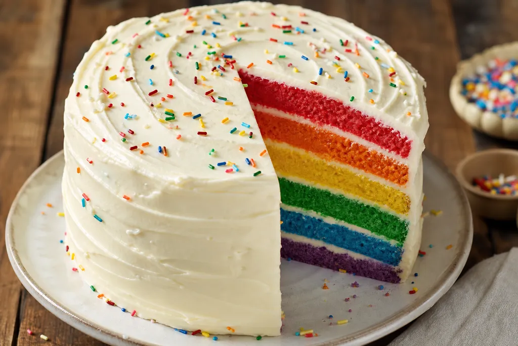 Rainbow Cake