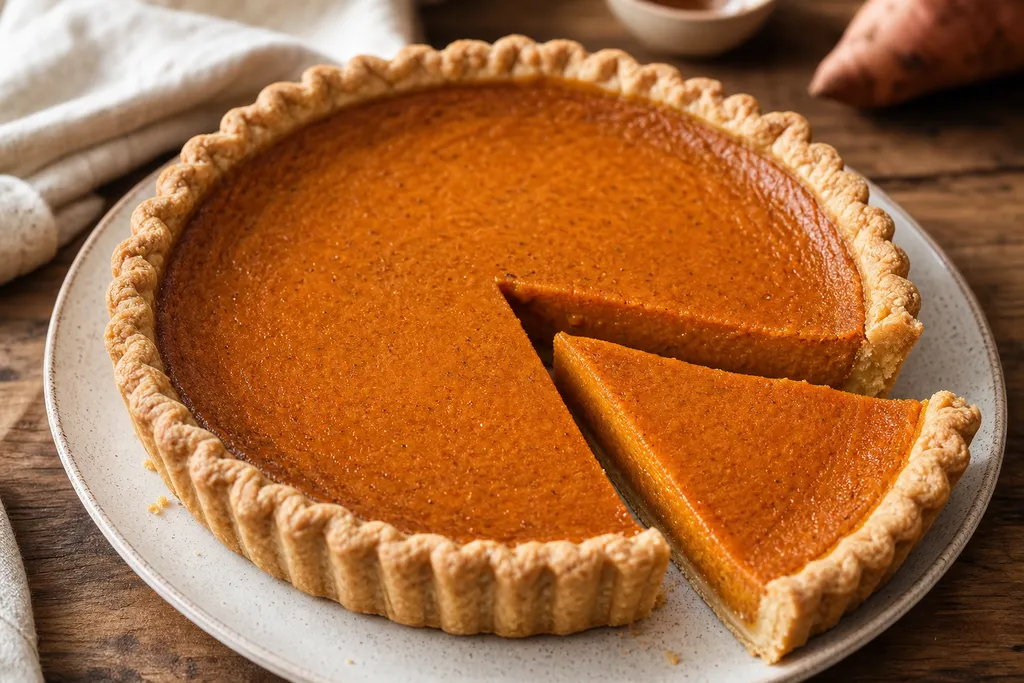 Tarte à la Patate Douce
