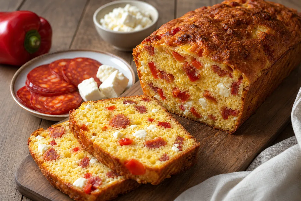 Cake Chorizo et Feta
