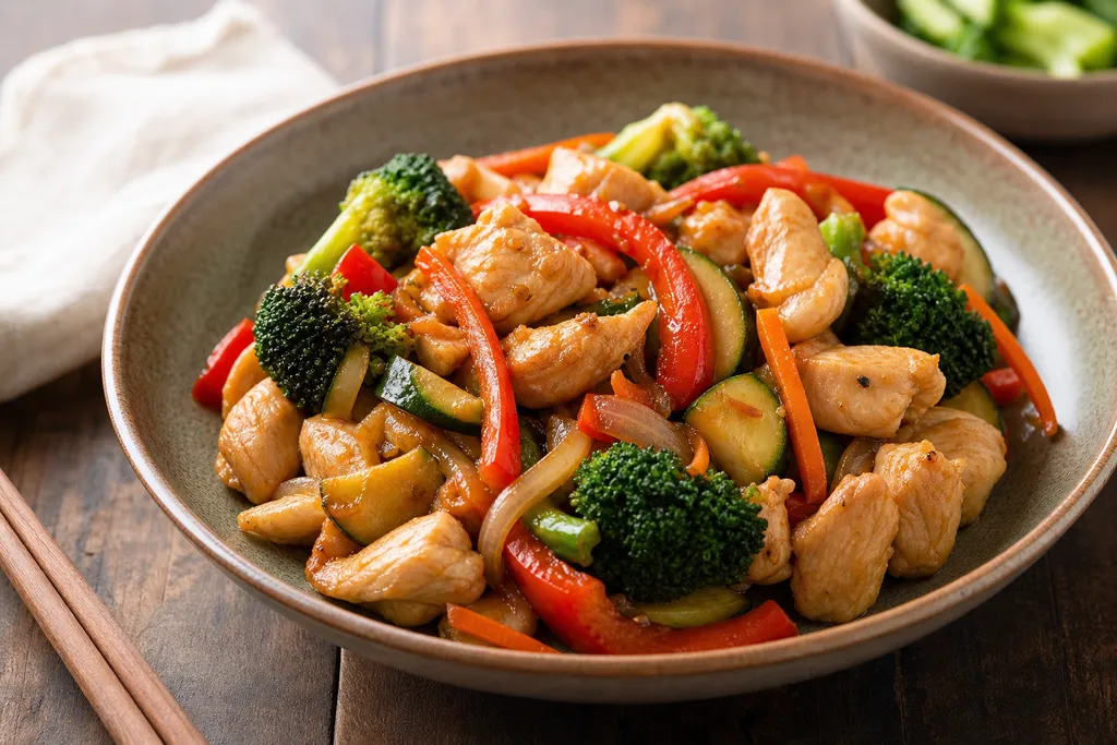 Wok de Poulet