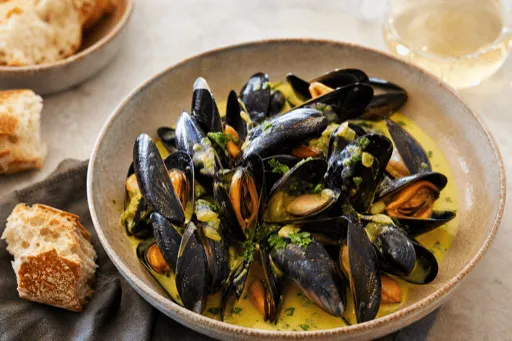 Moules au Curry