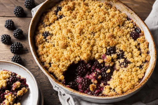 Crumble aux Mûres