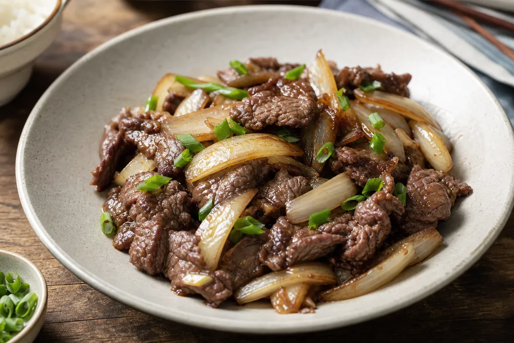Bœuf aux Oignons