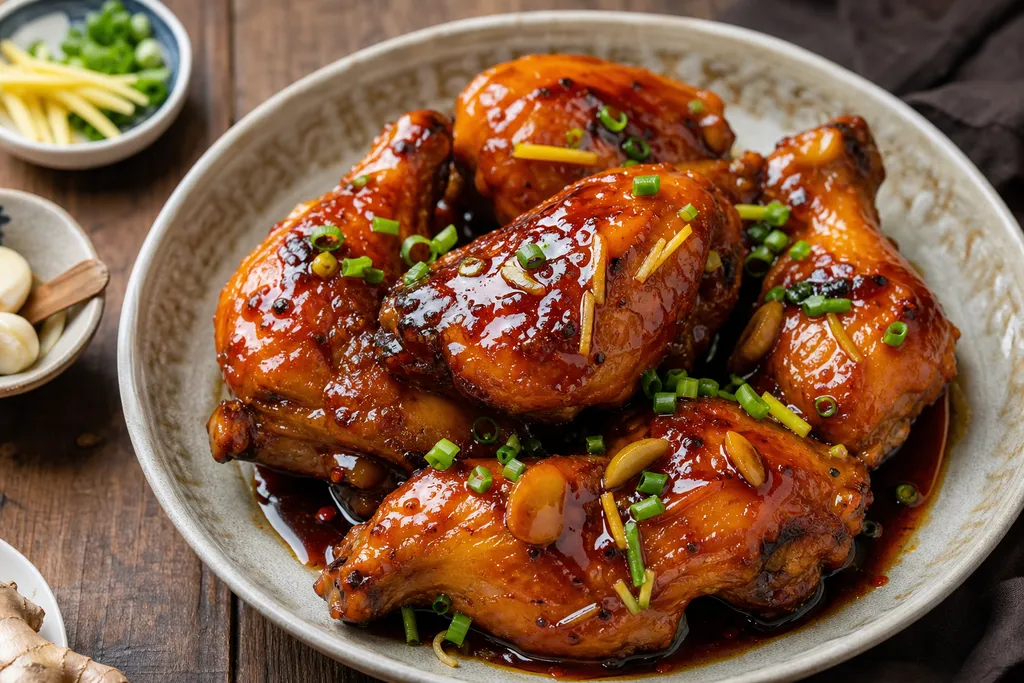 Poulet Laqué