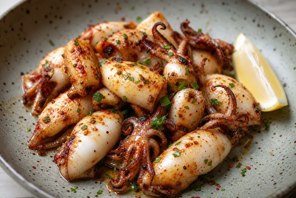 Chipiron à la Plancha