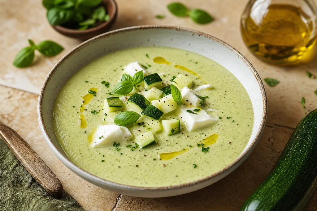 Gaspacho de Courgettes