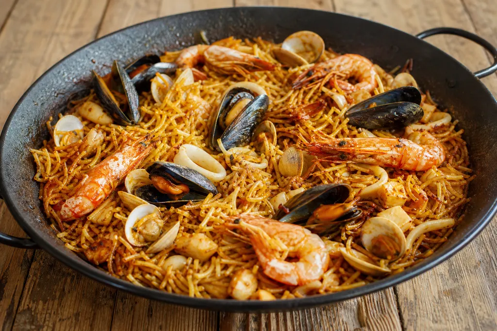 Paella aux Pâtes