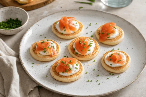 Blinis au Yaourt
