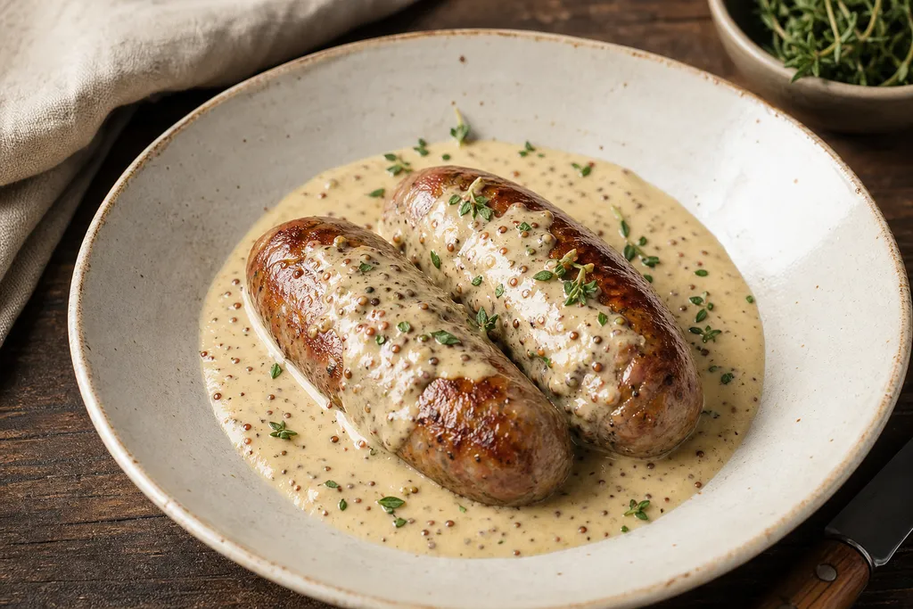 Andouille à la Moutarde