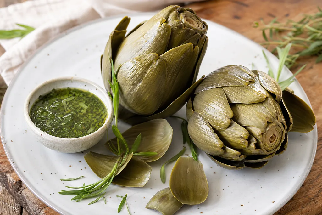 Artichauts en Vinaigrette