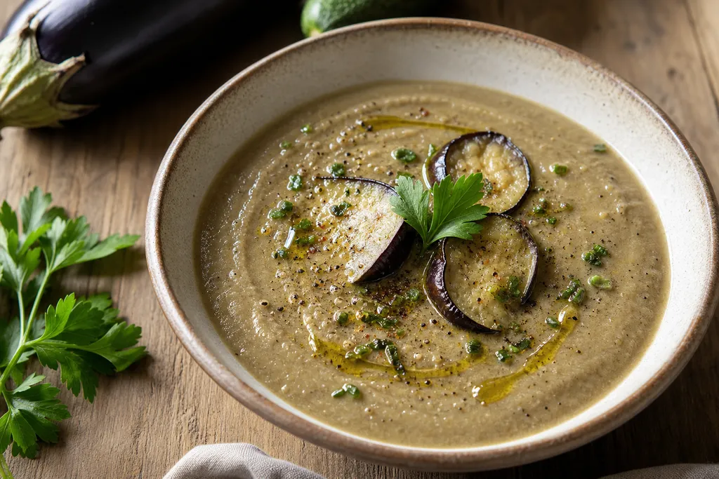 Soupe d'Aubergines