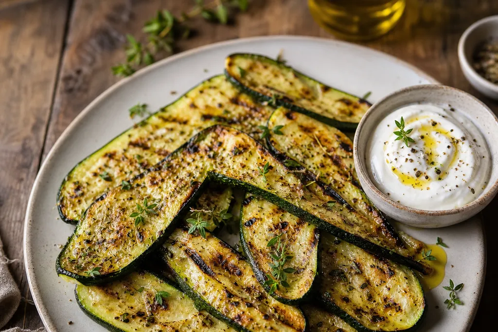 Courgettes au Barbecue