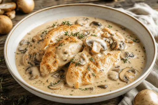 Blanc de Poulet à la Crème