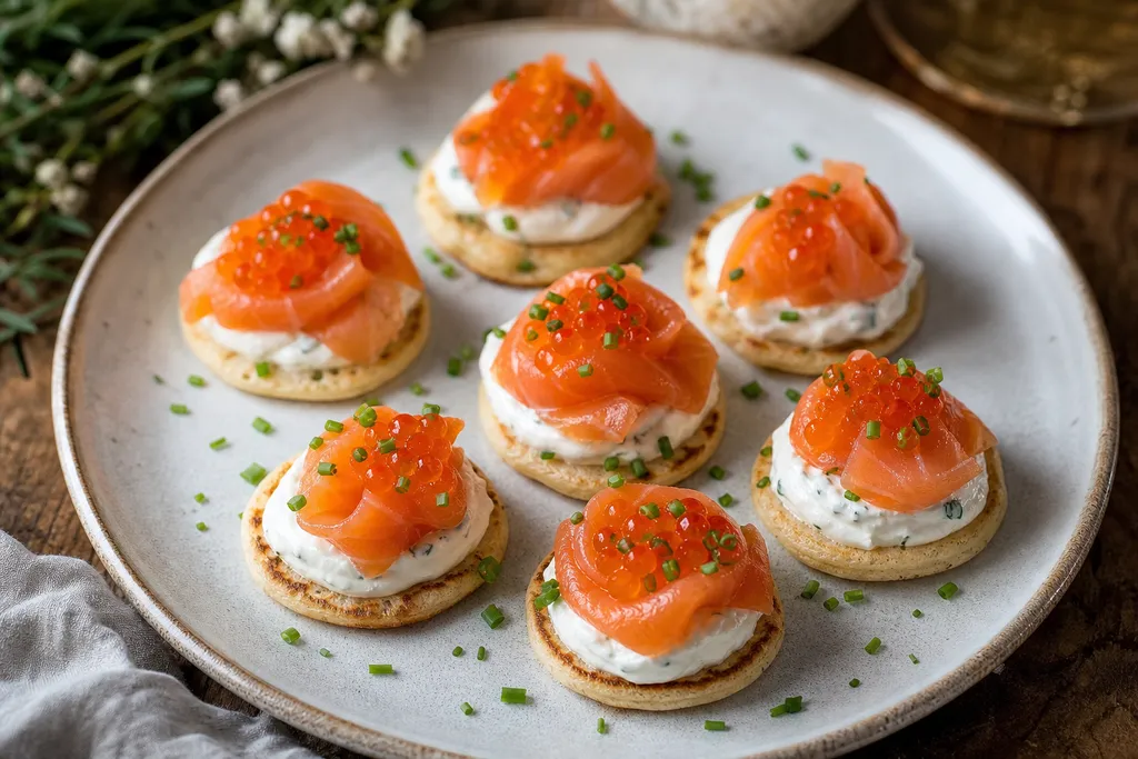 Blinis au Saumon