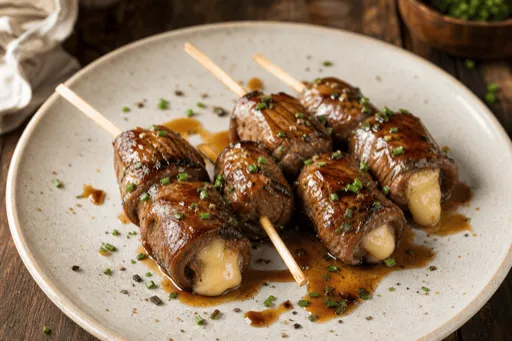 Brochettes Bœuf-Fromage