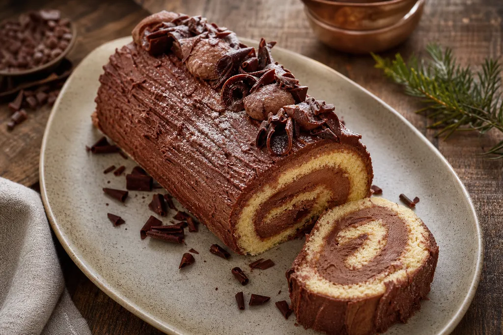 Bûche Crème au Beurre