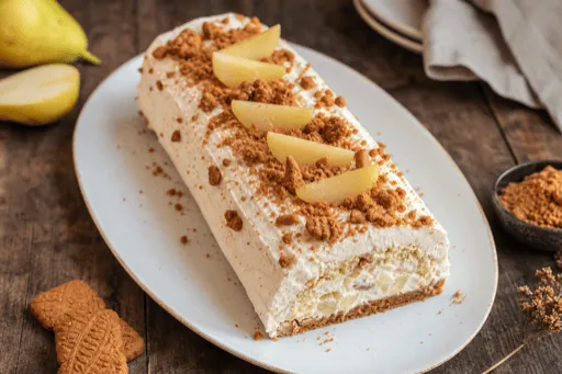 Bûche aux Spéculoos