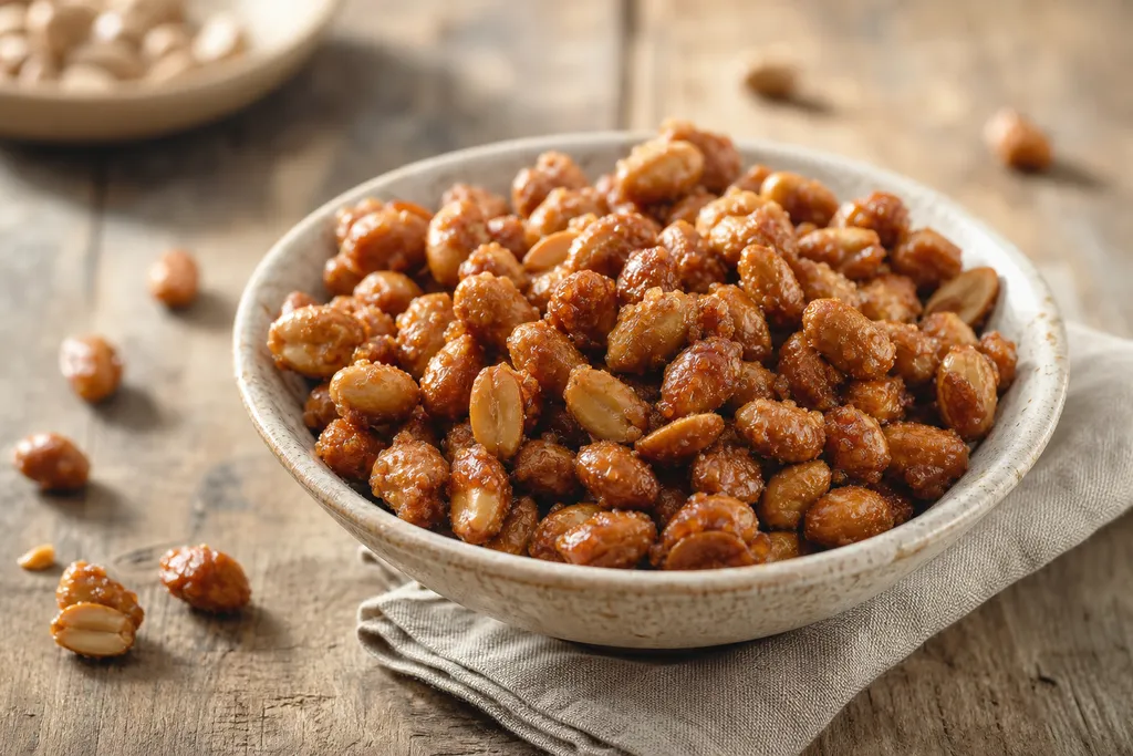 Cacahuètes Caramélisées