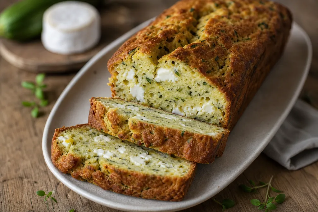 Cake Courgette Chèvre