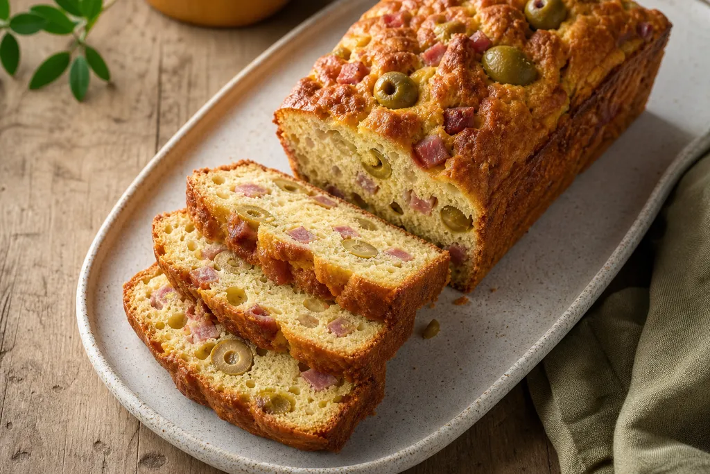 Cake Jambon-Olives