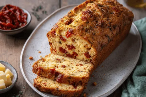 Cake aux Tomates Séchées