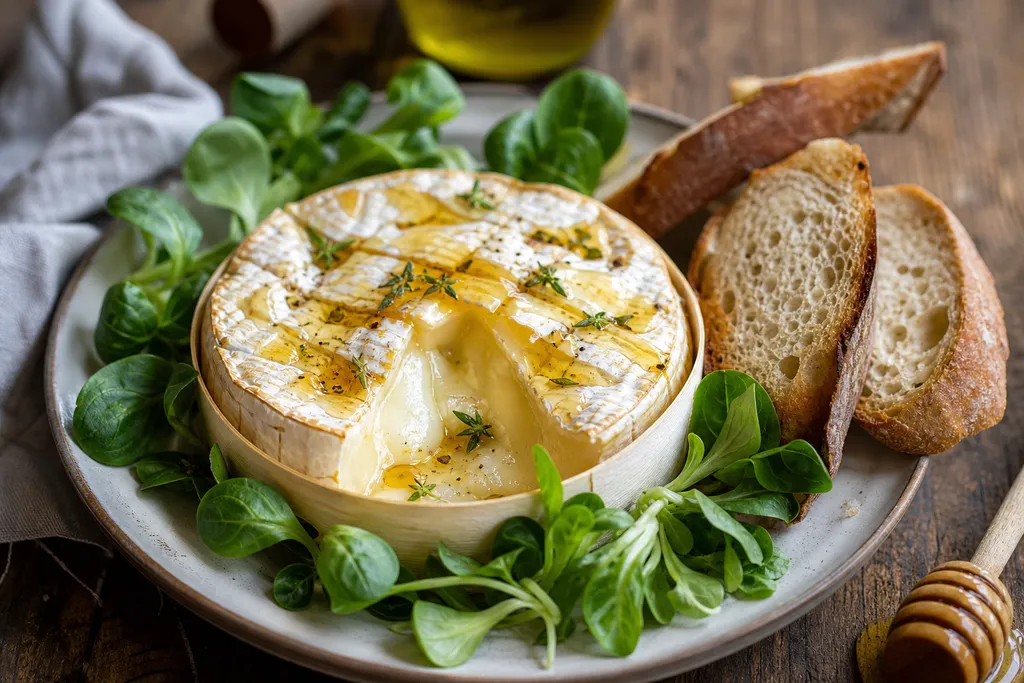 Camembert au Four au Miel