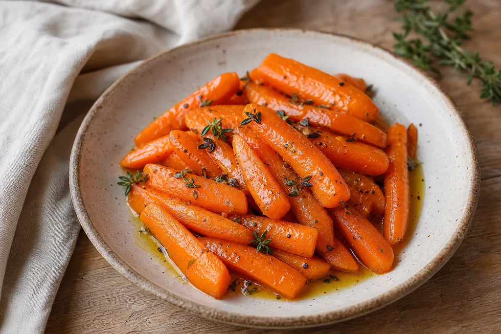Carottes à la Poêle
